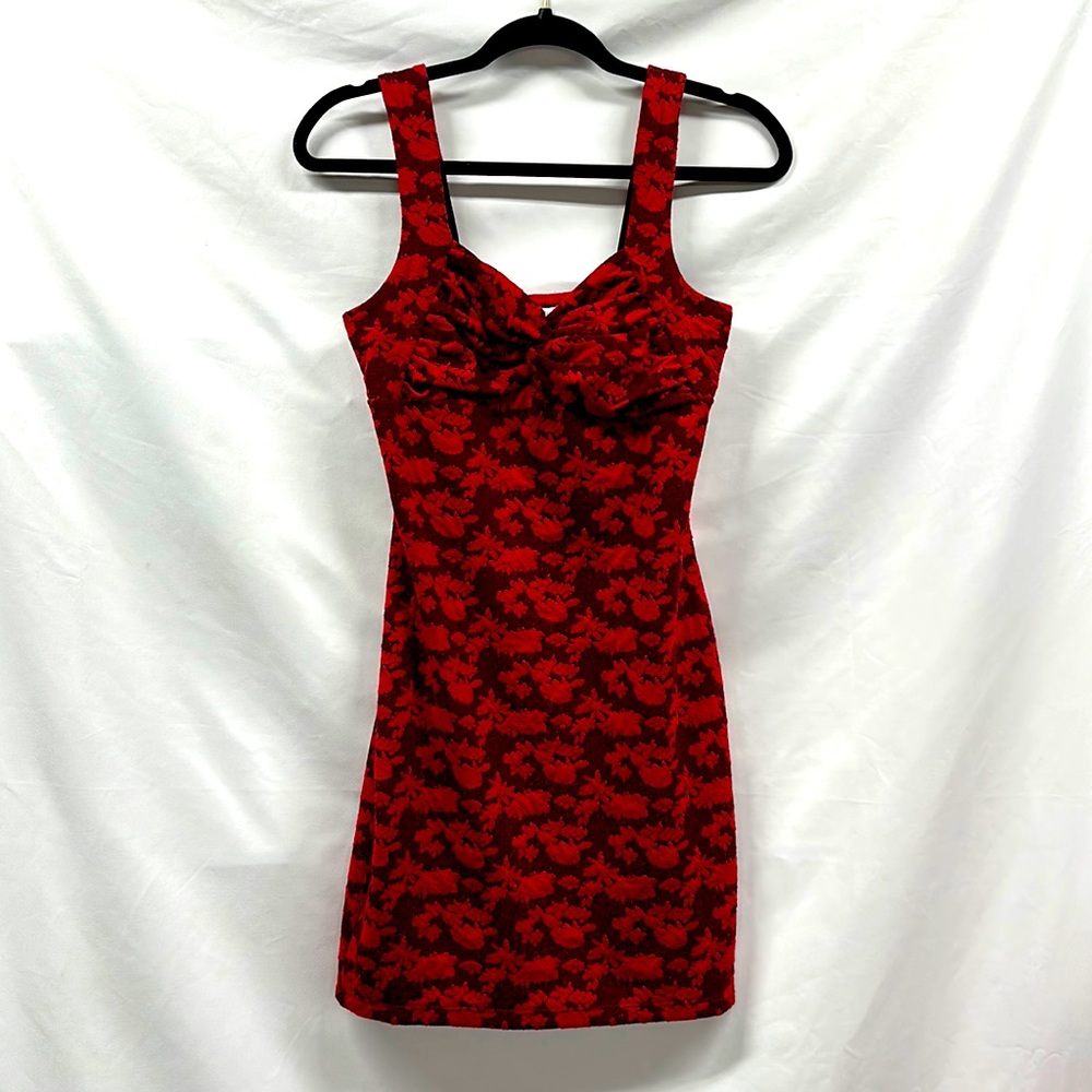 Candies Size Medium Tux Luxe Tango Red Dress